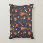 Camping Fire Outdoor Adventure & Marshmallows Accent Kussen (Voorkant(Verticaal))