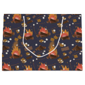 Camping Fire Outdoor Adventure & Marshmallows Groot Cadeauzakje (Voorkant)