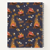 Camping Fire Outdoor Adventure & Marshmallows Notitieboek (Achterkant)