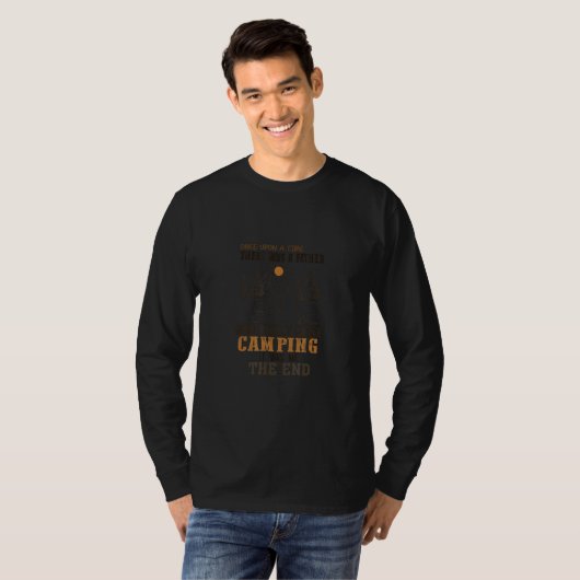 Camping  For Dad Camper Dad T-shirt (Voorkant volledig)