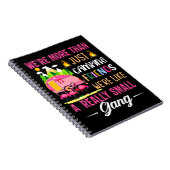 Camping Friends Are Like A Small Gang Notitieboek (Rechterzijde)