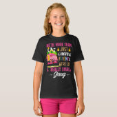 Camping Friends Are Like A Small Gang T-shirt (Voorkant volledig)