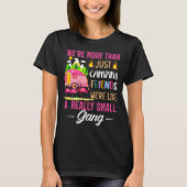 Camping Friends Are Like A Small Gang T-shirt (Voorkant)