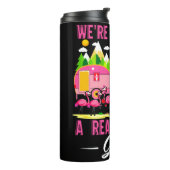 Camping Friends Are Like A Small Gang Thermosbeker (Gedraaid links)