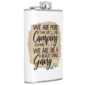 Camping Friends Small Gang Coffee Mok Heupfles (Rechts)