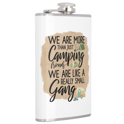 Camping Friends Small Gang Coffee Mok Heupfles (Rechts)