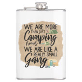 Camping Friends Small Gang Coffee Mok Heupfles (Voorkant)