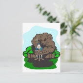 Camping Fun Briefkaart (Staand voorkant)