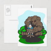 Camping Fun Briefkaart (Voorkant / Achterkant)