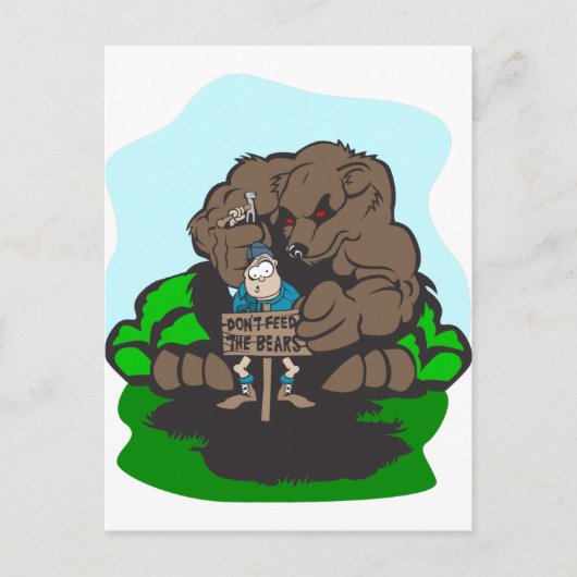 Camping Fun Briefkaart (Voorkant)