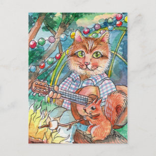 Camping Fun Briefkaart