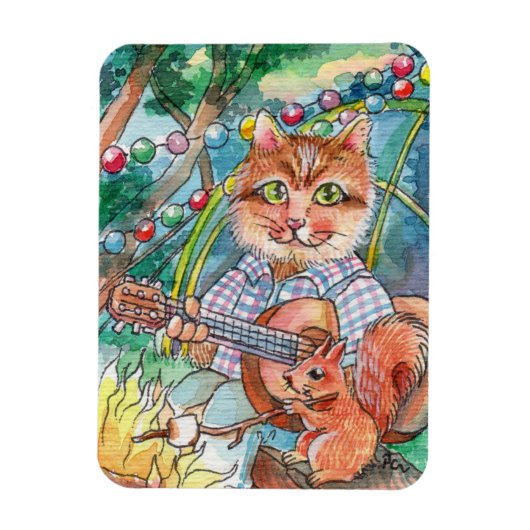 Camping Fun Magneet (Verticaal)