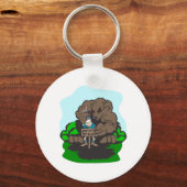 Camping Fun Sleutelhanger (Voorkant)