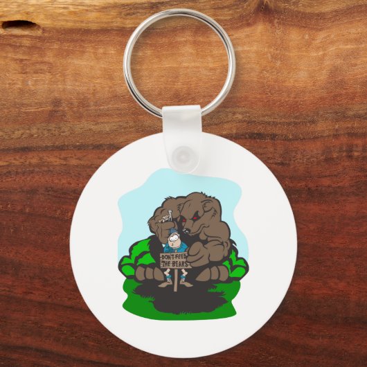 Camping Fun Sleutelhanger (Voorkant)