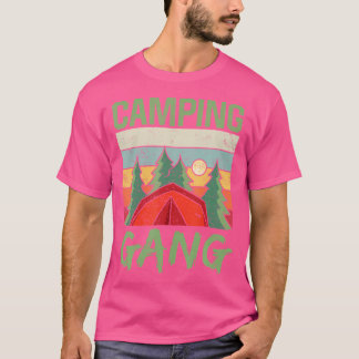 Camping Gang Camp Camper Camping Kampvuur T-shirt