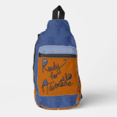 Camping Gear Print Cut Sew Bag Sling Bag (Voorkant)