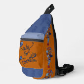 Camping Gear Print Cut Sew Bag Sling Bag (Rechterhoek)