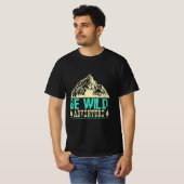 Camping Gift Be wild adventure T-shirt (Voorkant volledig)