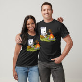 Camping Gift S'Mores Marshmallow Camp Fire T-shirt (Unisex)