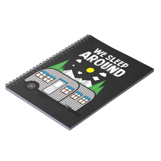 Camping Gift - We slapen rond Camper Notitieboek (Linkerzijde)