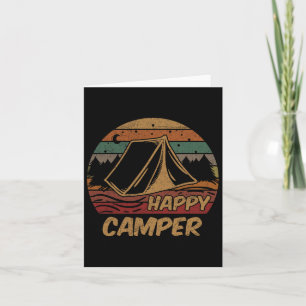 Camping Gifts Happy Camper Campsite Scout Lovers C Kaart