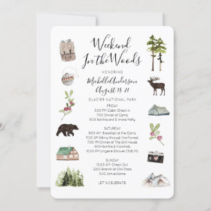 Camping Glamping Bachelorette Weekend Route Kaart