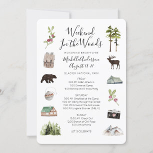 Camping Glamping Bachelorette Weekend Route Kaart