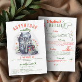 Camping Glamping Camp 3-daagse 30e verjaardag week Kaart