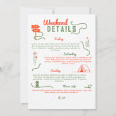 Camping Glamping Camp 3-daagse 30e verjaardag week Kaart (Achterkant)