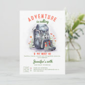 Camping Glamping Camp Wild 30e Verjaardag Weekend Kaart (Staand voorkant)