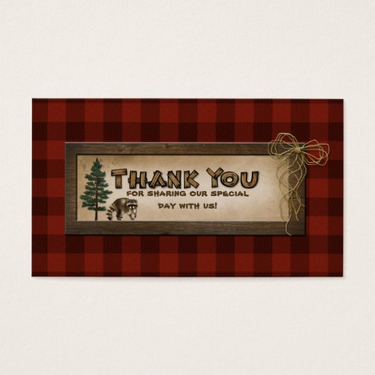 Camping, glamping, Natuur bruiloft voor Kaart (Voorkant)