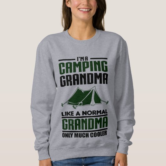 Camping Grandma Trui (Voorkant)
