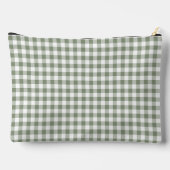 Camping Green Checkered Bridesmaid Etui (Achterkant)