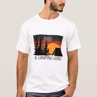 Camping Guru Dad T-shirt | Natuur Lover