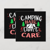 Camping Haar Doet Er Niet Toe Grappig (Voorkant / Achterkant)