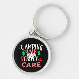 Camping Haar Niet Uitmaakt Grappig Sleutelhanger