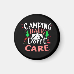 Camping Haar Niet Uitmaken Grappig Magneet