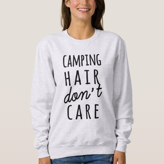 Camping Hair geen Shirt geven (Voorkant)