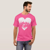 Camping Heart - Camper Camping T-shirt (Voorkant volledig)