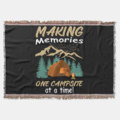 CAMPING Herinneringen maken Deken (Voorkant)