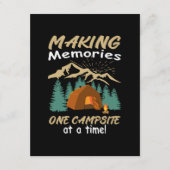 CAMPING Herinneringen maken Informatiekaartje (Voorkant)