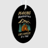 CAMPING Herinneringen maken Ornament (voorkant)