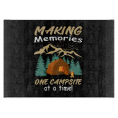 CAMPING Herinneringen maken Snijplank (Voorkant)