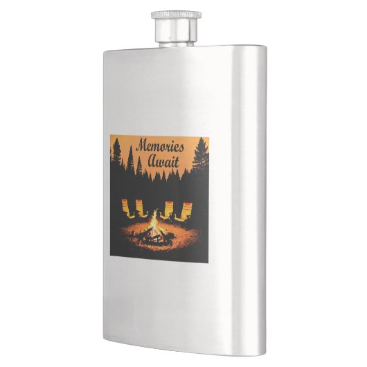 Camping Herinneringen wachten Flacon (Links)