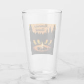 Camping Herinneringen wachten Glas (Achterkant)