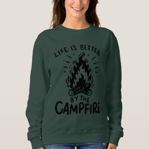 Camping - Het leven is beter bij het kampvuur Trui