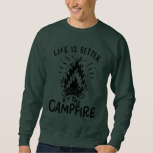 Camping - Het leven is beter bij het kampvuur Trui