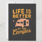 Camping - Het leven is beter in de Camper (Voorkant)