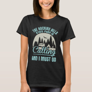 Camping Hocking Hills State Park noemt het een mus T-shirt