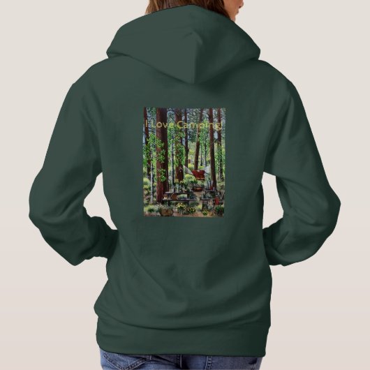 Camping Hoodie (Achterkant)